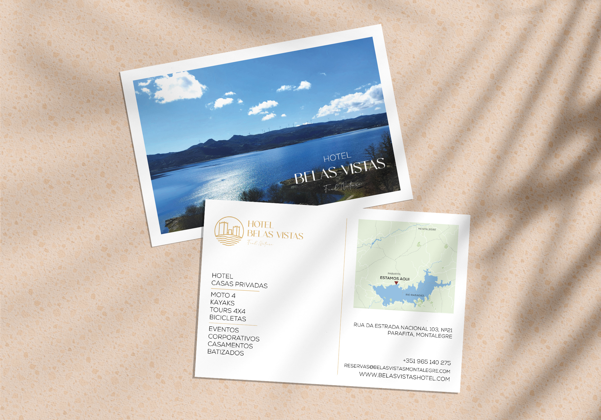 Hotel Belas Vistas environmental graphics